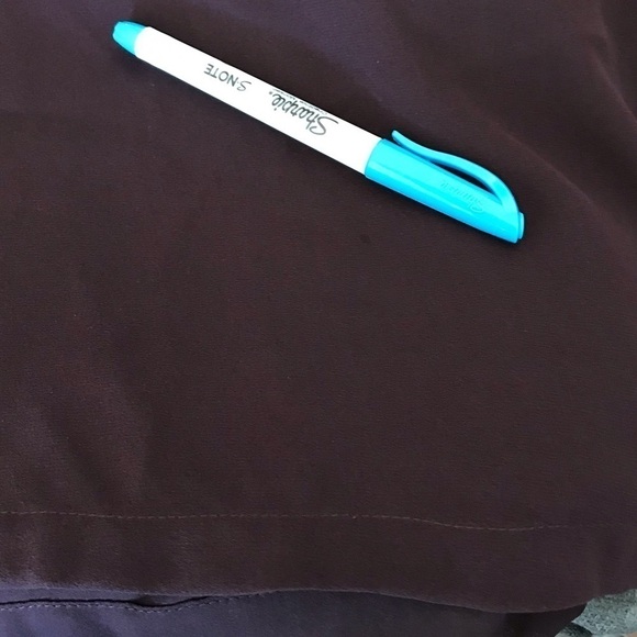 ALC Purple 100% SIlk Sleeveless Blouse - Picture 11 of 11